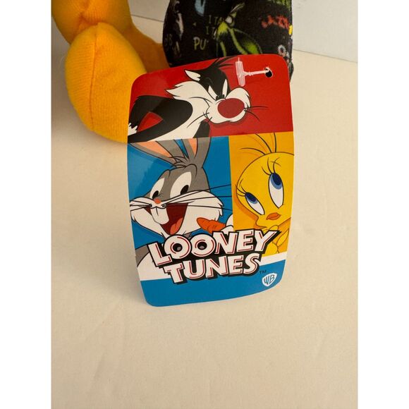 Looney Tunes Sticker Bomb Stuffed Animal Plush set of 3 Bugs Bunny Daffy Taz NEW - Picture 5 of 9
